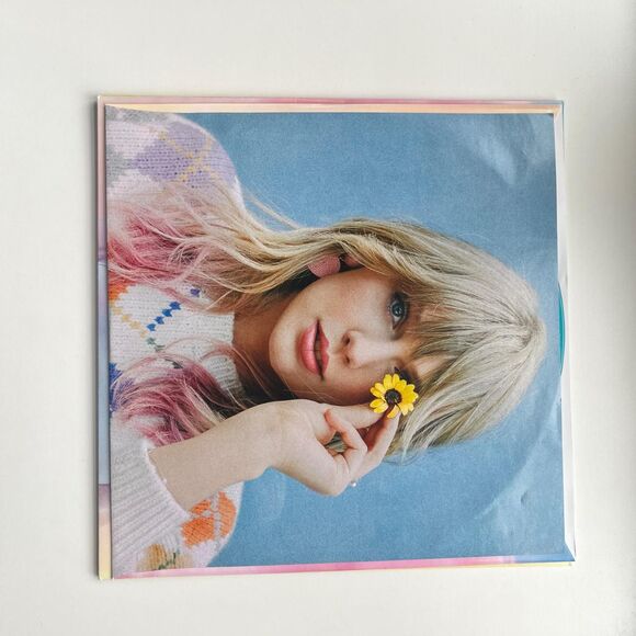 TAYLOR SWIFT LOVER ALBUM LIMITED EDITION TWO RECORDS PINK AND BLUE - Picture 4 of 6
